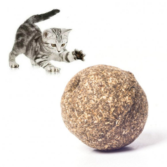 Игрушка для кошек с кошачьей мятой Мячик