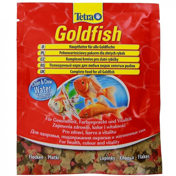 Tetra Goldfish корм для золотых рыбок (хлопья) 12гр