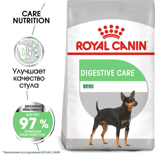 Корм Royal Canin для собак малых пород с чувствительным пищеварением Mini Digestive Care 3 кг Корм Royal Canin для собак малых пород с чувствительным пищеварением Mini Digestive Care 3 кг