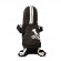 Комбинезон AdiDog для собак мелких пород, черный, р. XL (4,2кг-6кг)