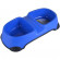 Миска NUNBELL для животных двойная 2х500мл 34х17х7см микс (арт.30919-0135)