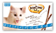 Лакомые палочки для кошек с лососем и форелью Мнямс 1шт*5г