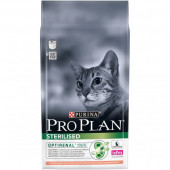 Корм Purina Pro Plan для стерилизованных кошек и кастрированных котов, лосось, 3 кг