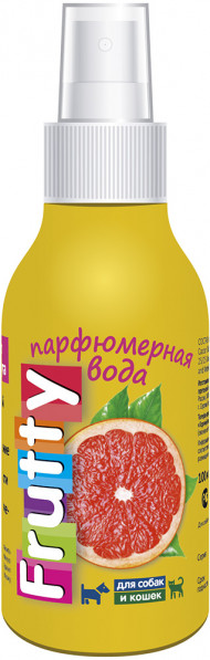 Парфюмерная вода Frutty Грейпфрут для собак и кошек 100мл