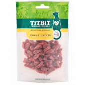Лакомство TITBIT Рыбки с лососем для кошек (Мягкие снеки) 50г Лакомство TITBIT Рыбки с лососем для кошек (Мягкие снеки) 50г