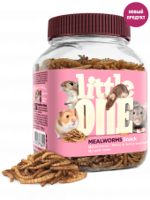 Лакомство Little One мучной червь, для всеядных грызунов 75 г Лакомство Little One мучной червь, для всеядных грызунов 75 г
