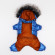 Комбинезон "Мальчик" с утяжкой, размер 16 (ДС 36 см, ОГ 46 см, ОШ 35 см), синий