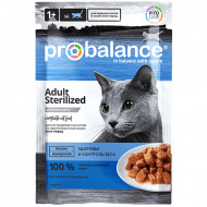 Влажный корм ProBalance для стерилизованных кошек и кастрированных котов Sterilized 85 г Влажный корм ProBalance для стерилизованных кошек и кастрированных котов Sterilized 85 г