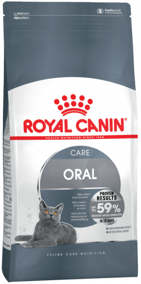 Корм Royal Canin для кошек для профилактики образования зубного налета и зубного камня Dental Care 1,5кг