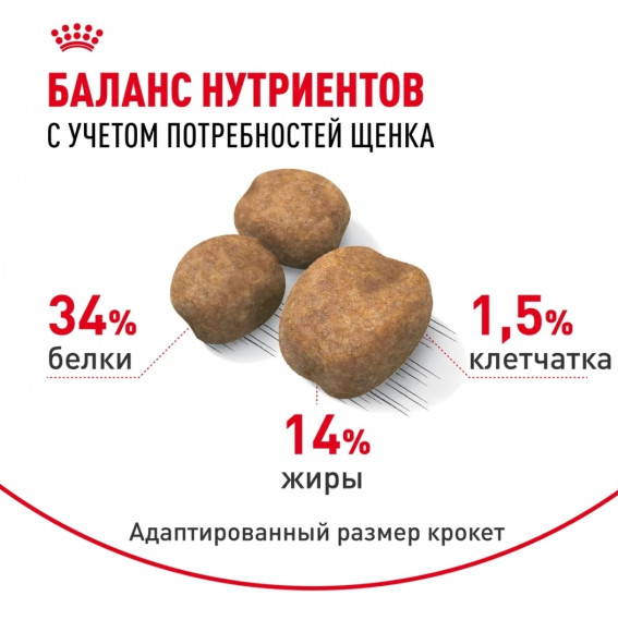 Корм Royal Canin для щенков гигантских пород 2-8 мес. Giant puppy  3,5 кг