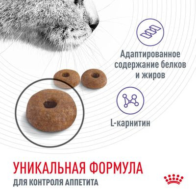 Корм Royal Canin для кошек для контроля выпрашивания корма Appetite Control care 2кг