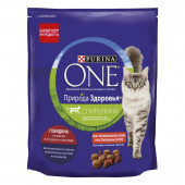 Корм Purina ONE Природа Здоровья для стерилизованных кошек и кастрированных котов, с высоким содержанием говядины, 680 г Корм Purina ONE Природа Здоровья для стерилизованных кошек и кастрированных котов, с высоким содержанием говядины, 680 г