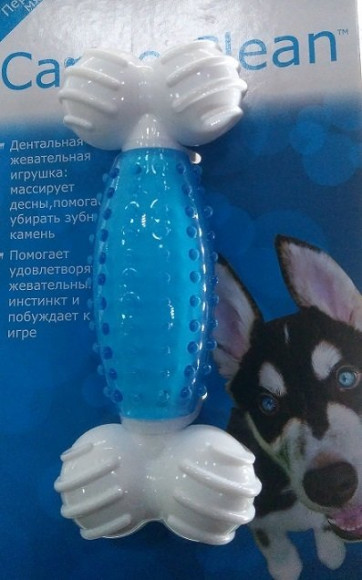 CanineClean игрушка для собак  Косточка нейлон/синтетическая резина 19 см с ароматом мяты