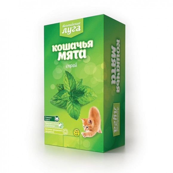 Спрей мята кошачья Альпийские Луга 100 мл