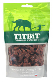 Лакомство TITBIT Косточки мясные для собак с бараниной 145 г
