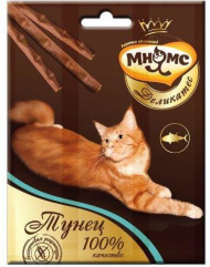 Мнямс Деликатес лакомые палочки 9 см для кошек с тунцом 3*4гр