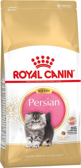 АКЦИЯ! Корм Royal Canin для персидских котят до 12мес Kitten Persian 400гр + 400гр в подарок