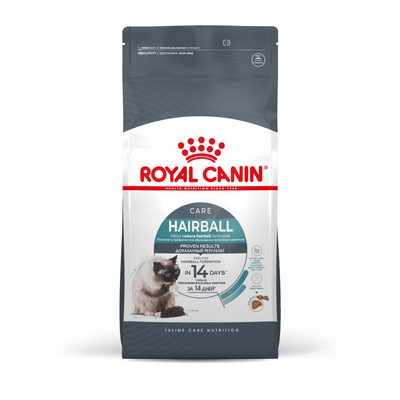 Корм Royal Canin для кошек от 1 года "Вывод шерсти"(для профилактики образования волосяных комочков в жкт) Intense Hairball 34 2кг Корм Royal Canin для кошек от 1 года "Вывод шерсти"(для профилактики образования волосяных комочков в жкт) Intense Hairball 34 2кг