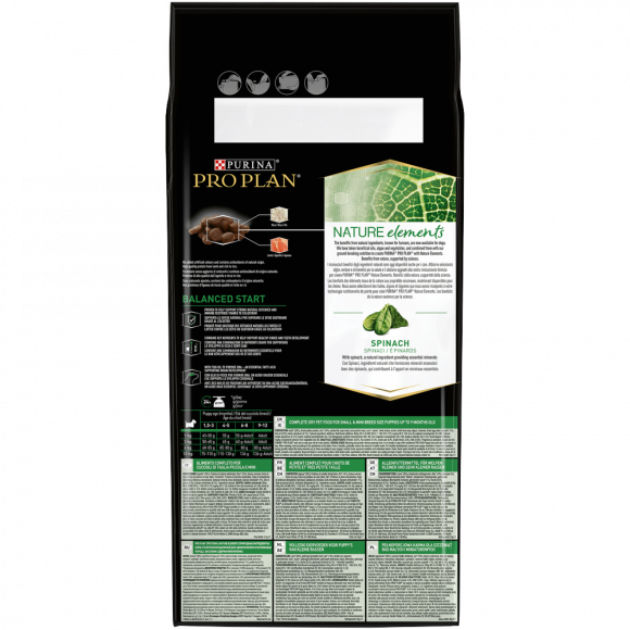 Корм Purina Pro Plan Nature Elements для щенков мелких и карликовых пород, с высоким содержанием ягненка, 2 кг